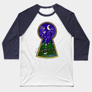 Mystic Keyhole Baseball T-Shirt